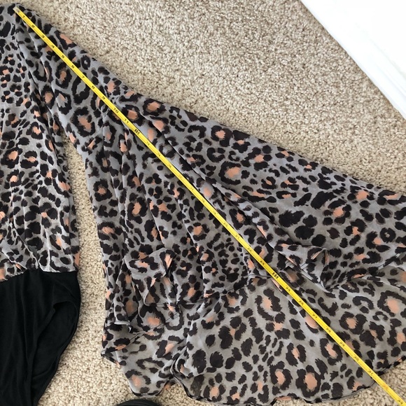 SOLD/Leopard Print Body Suit - Picture 2 of 7